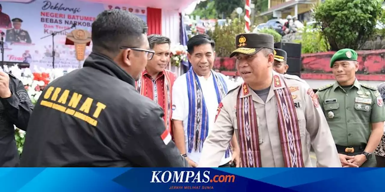 Pemuda Kampung Zona Merah Peredaran Narkoba di Ambon Deklarasi Anti-narkoba