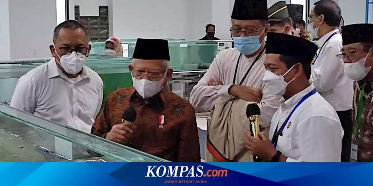 Wapres Ma'ruf Amin Resmikan Gedung BRIN di Lombok Utara