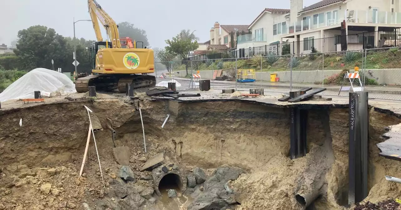 Sinkhole wreaking havoc in Cardiff neighborhood