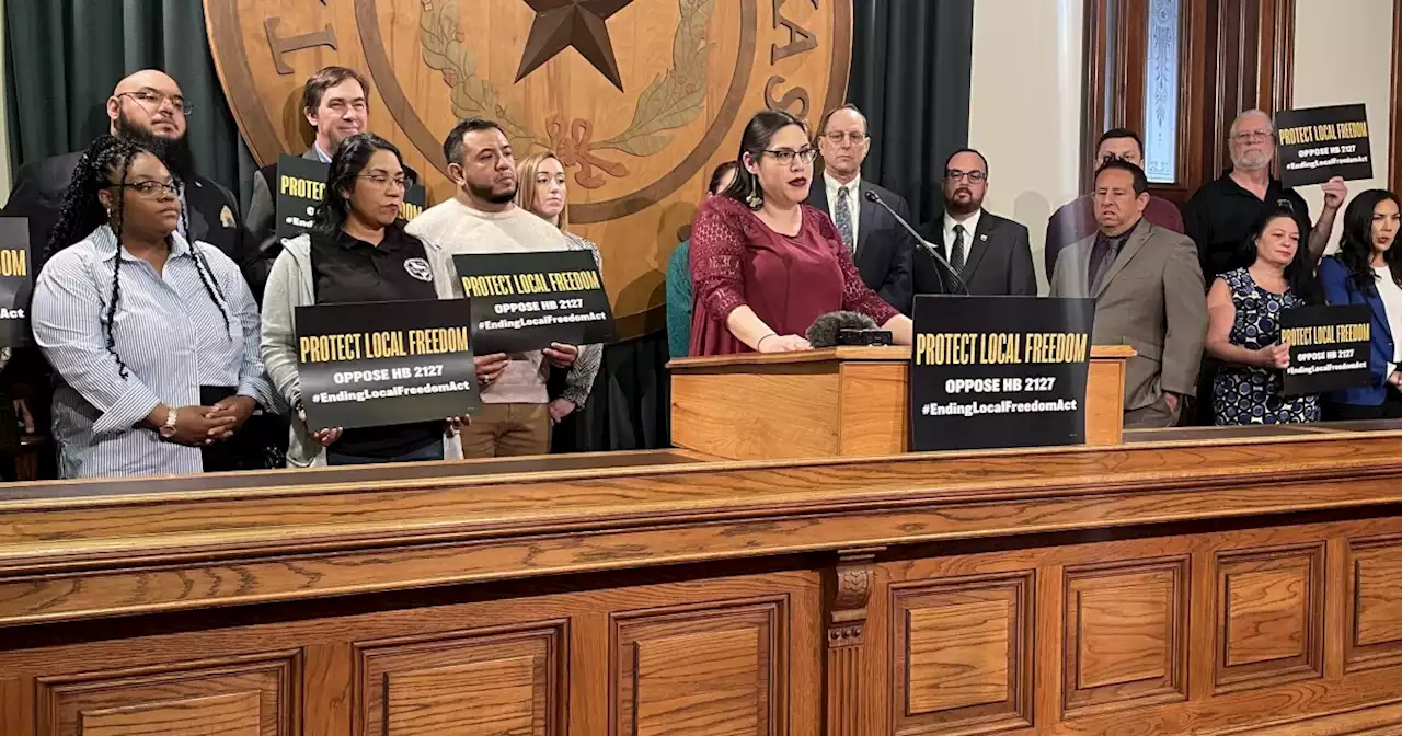 Local elected officials in Texas decry proposals that would strip away some of their authority