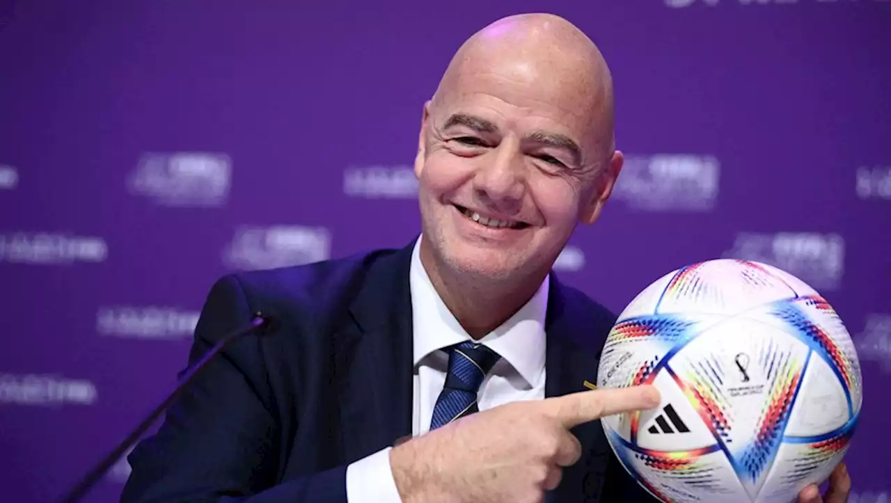 Football : Gianni Infantino officiellement réélu à la présidence de la FIFA jusqu'en 2027