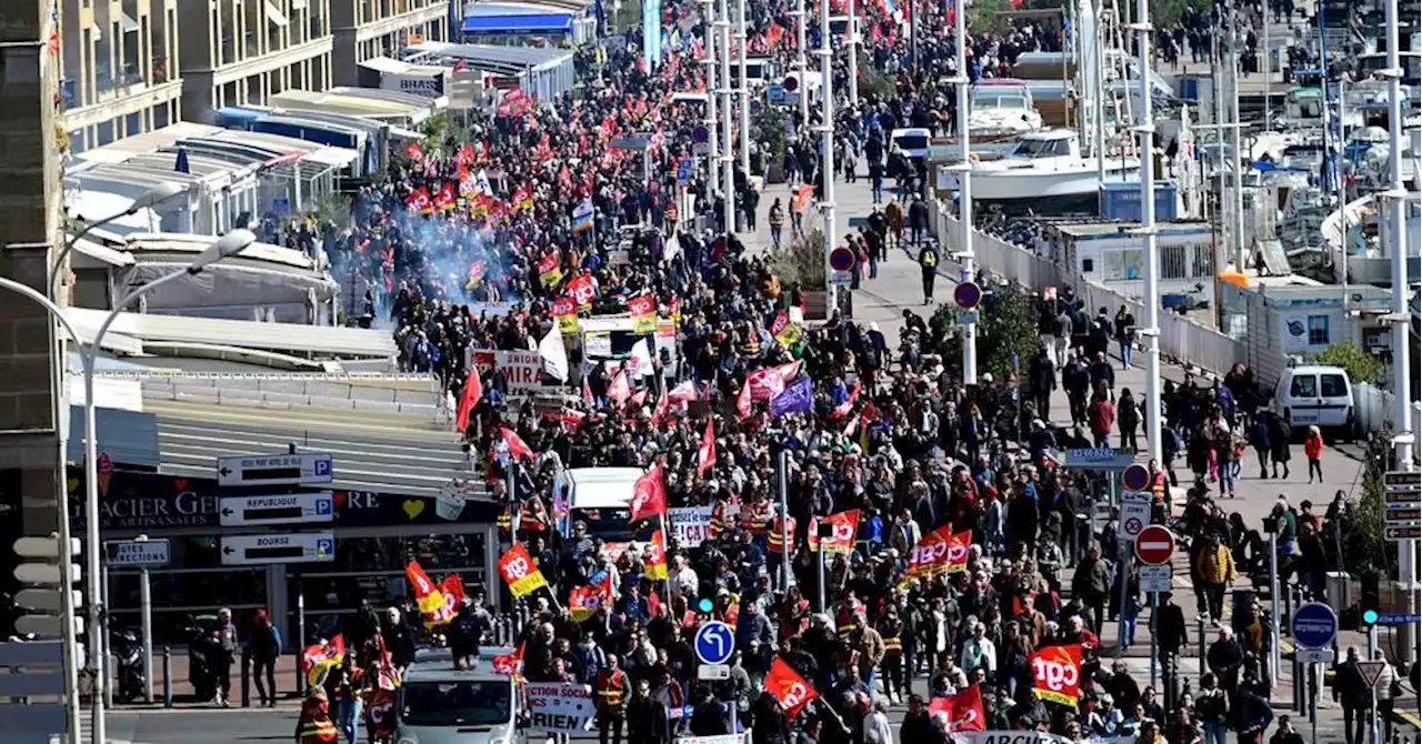 7 000 manifestants selon la police, 160 000 pour les syndicats : pourquoi un tel écart à Marseille ?