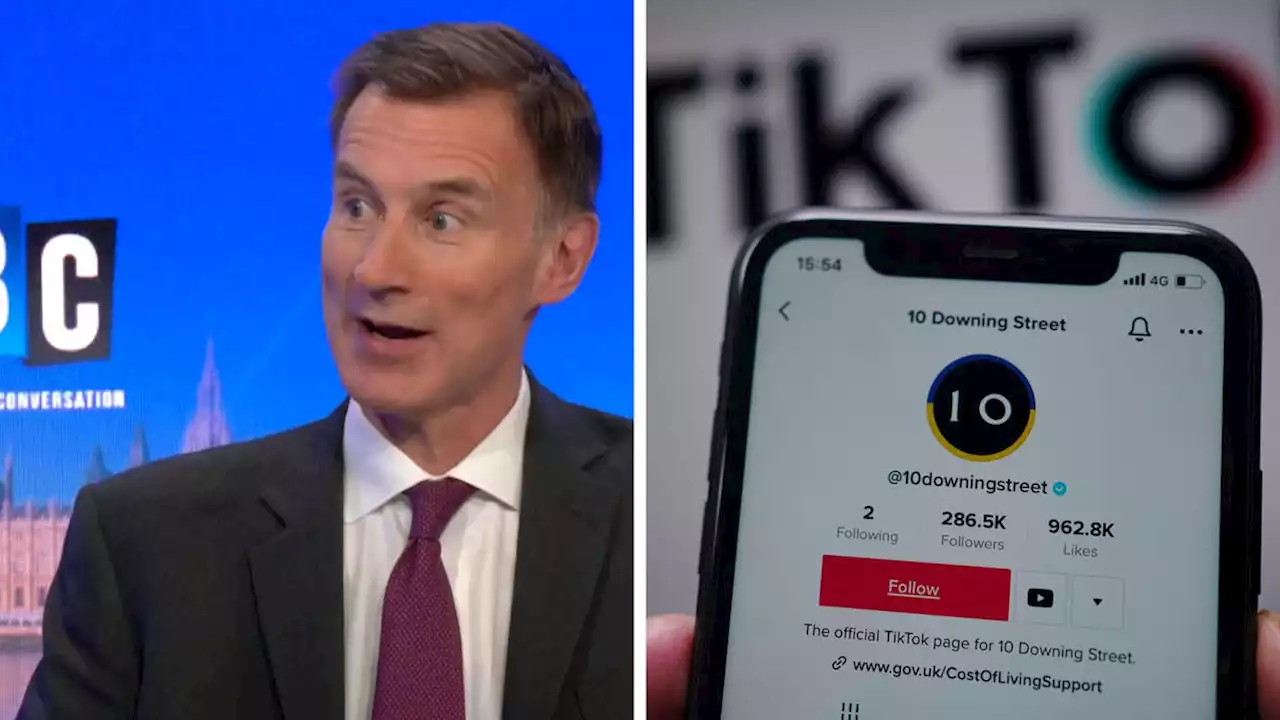 Chancellor deleted TikTok off phone because of questions over app's 'location tracking function'