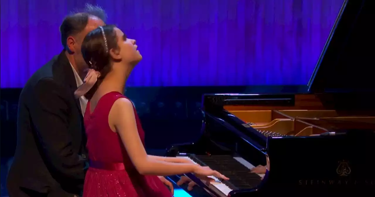 Piano viewers 'in floods' as blind Yorkshire girl wins Claudia Winkleman series