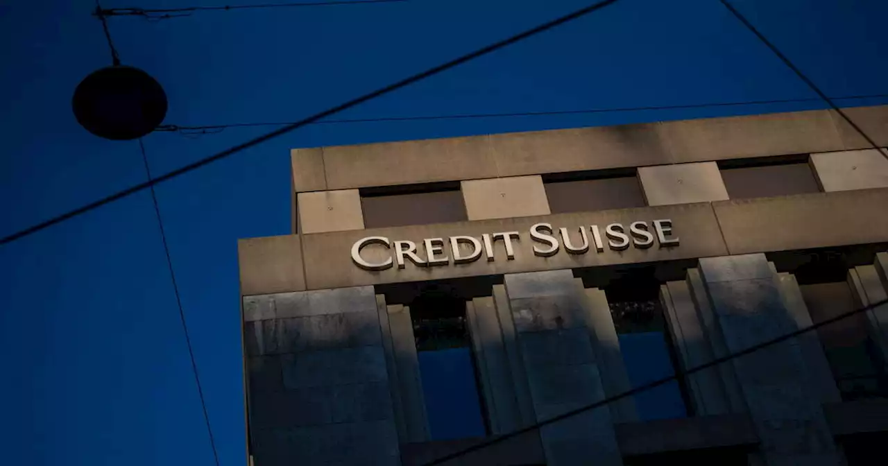 Credit suisse, en pleine tourmente, renfloué par la Banque nationale suisse