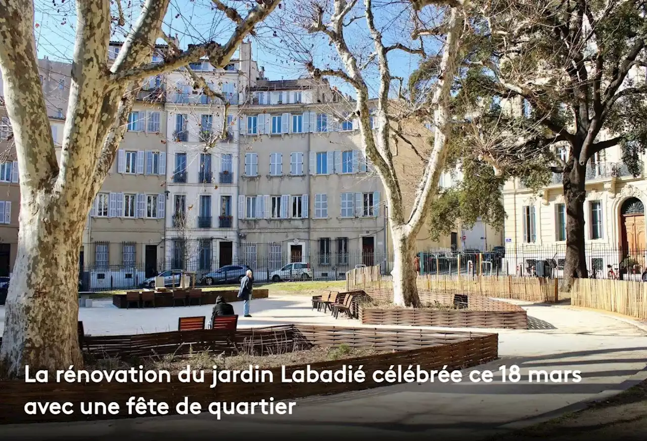 La rénovation du jardin Labadié célébrée ce 18 mars avec une fête de quartier