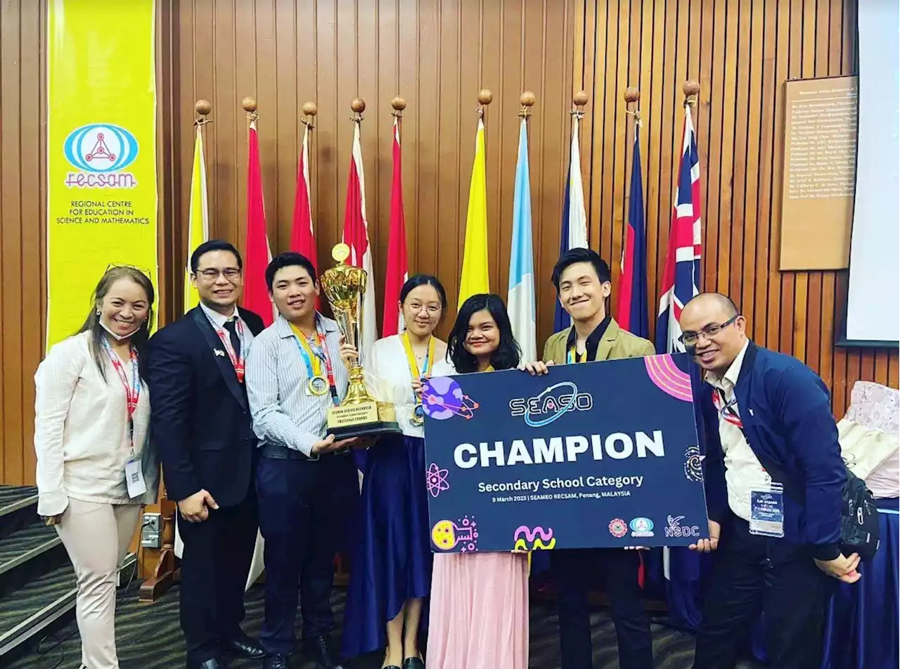 CSA Makati wins gold at ASEAN Science and Math Olympiad