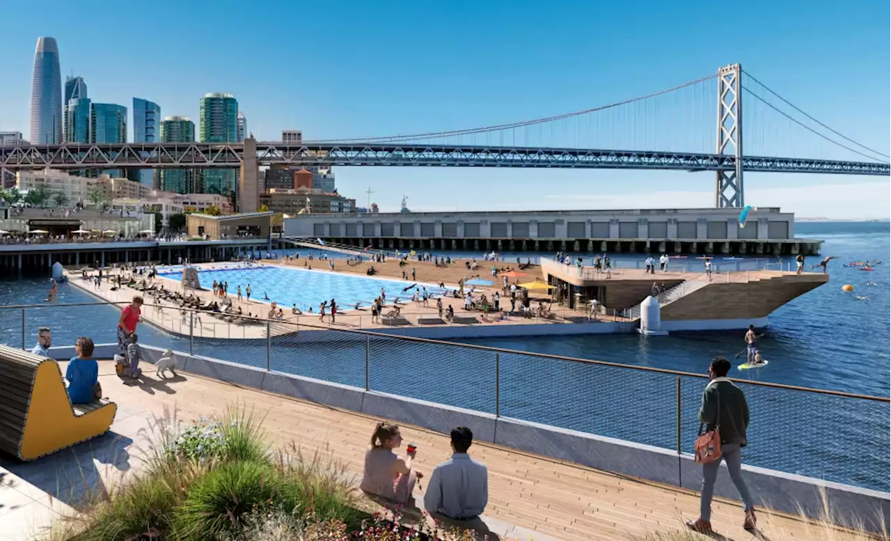 Plans to build a massive, floating pool on the San Francisco Bay get legislative boost