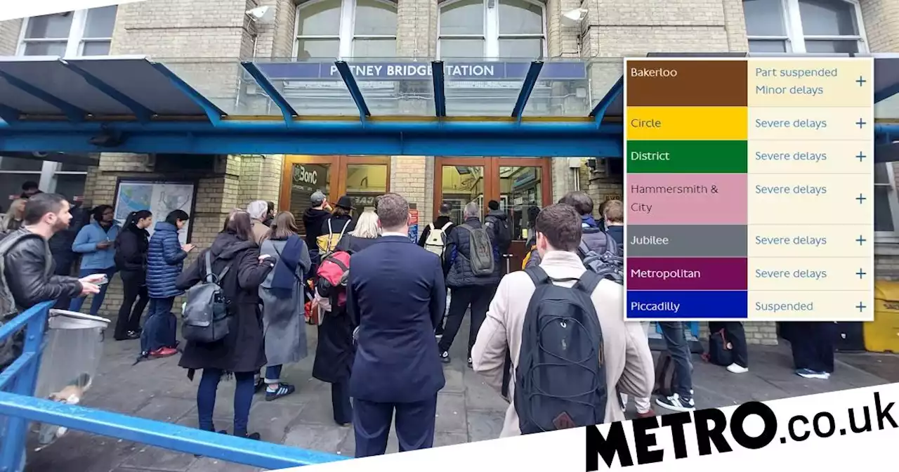 Commuters angry at Tube stations being closed despite strikes ending yesterday