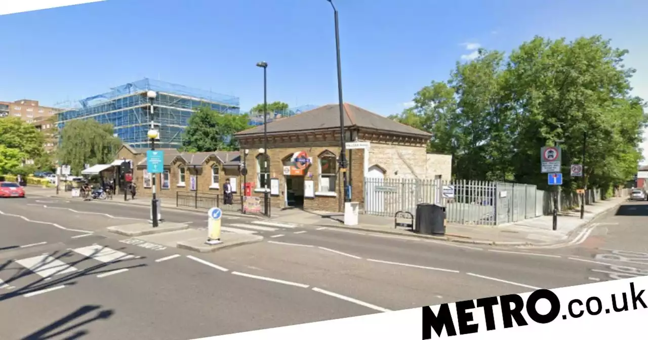 Man's life saved after he was 'found under Tube train'