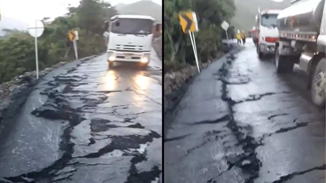 [VIDEO] Congresista mostró que la vía alterna a Rosas, Cauca, ya está dañada