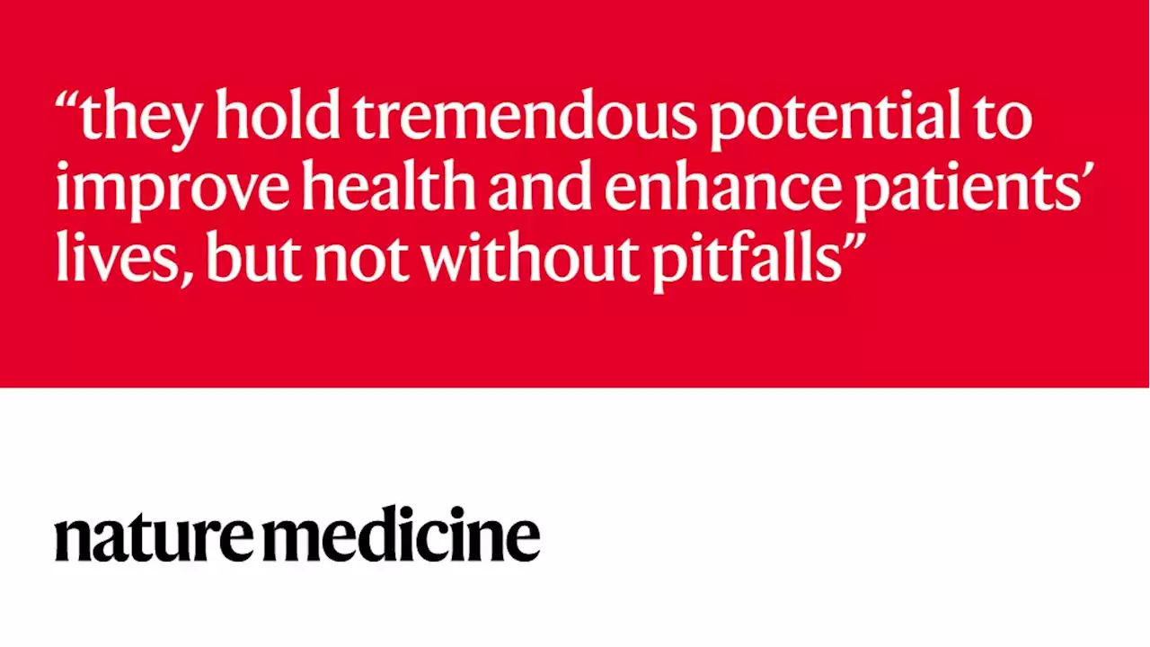 Will ChatGPT transform healthcare? - Nature Medicine