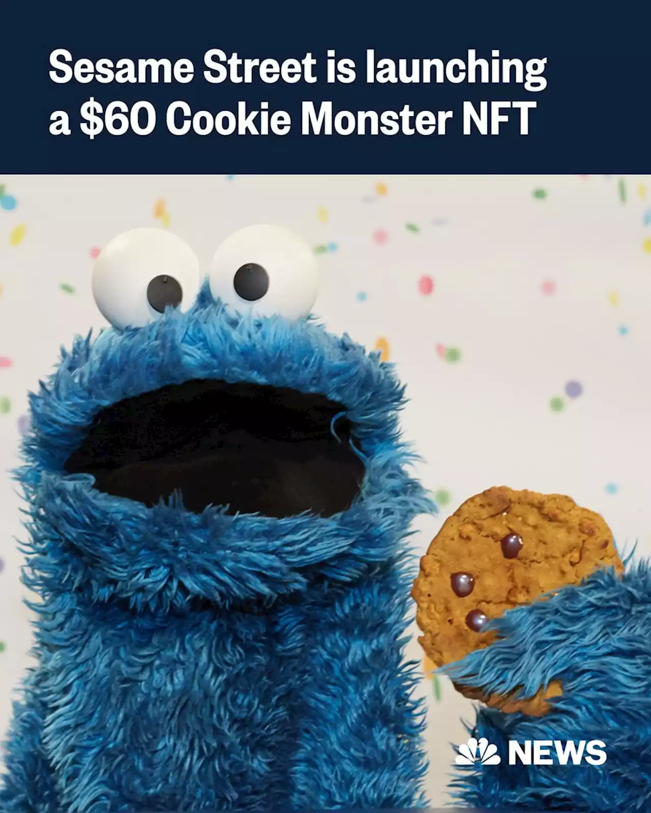 Some 'Sesame Street' fans say Cookie Monster NFTs don't honor the show's original legacy