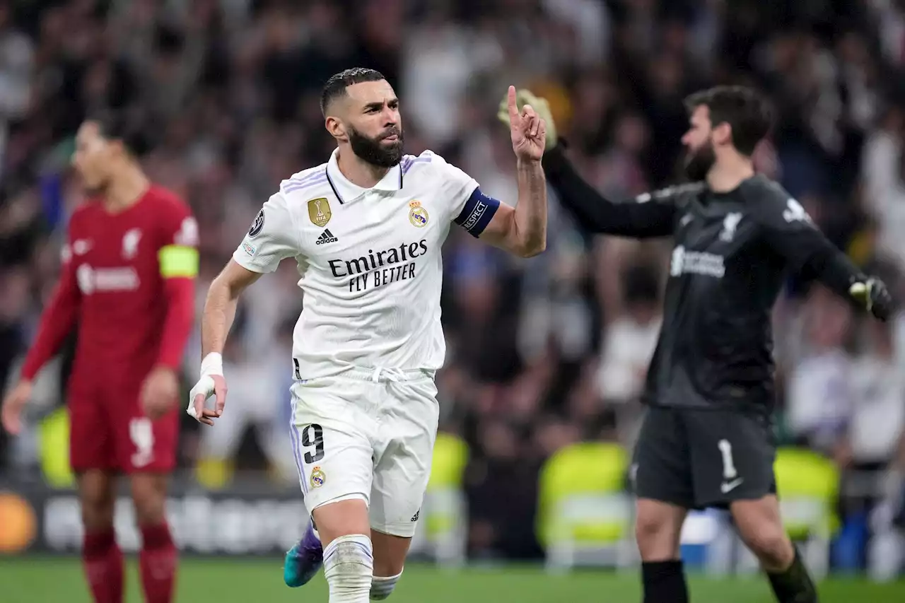 Benzema ordnet Real Madrid-seier også i returkampen mot Liverpool – storspill av Alisson ikke nok