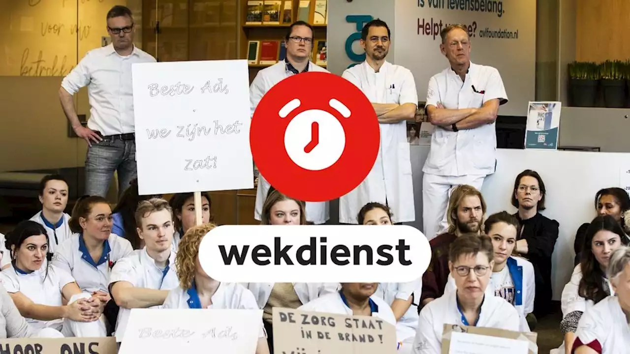 Wekdienst 16/3: Zondagsdiensten ziekenhuizen • Stemming over Franse pensioenwet