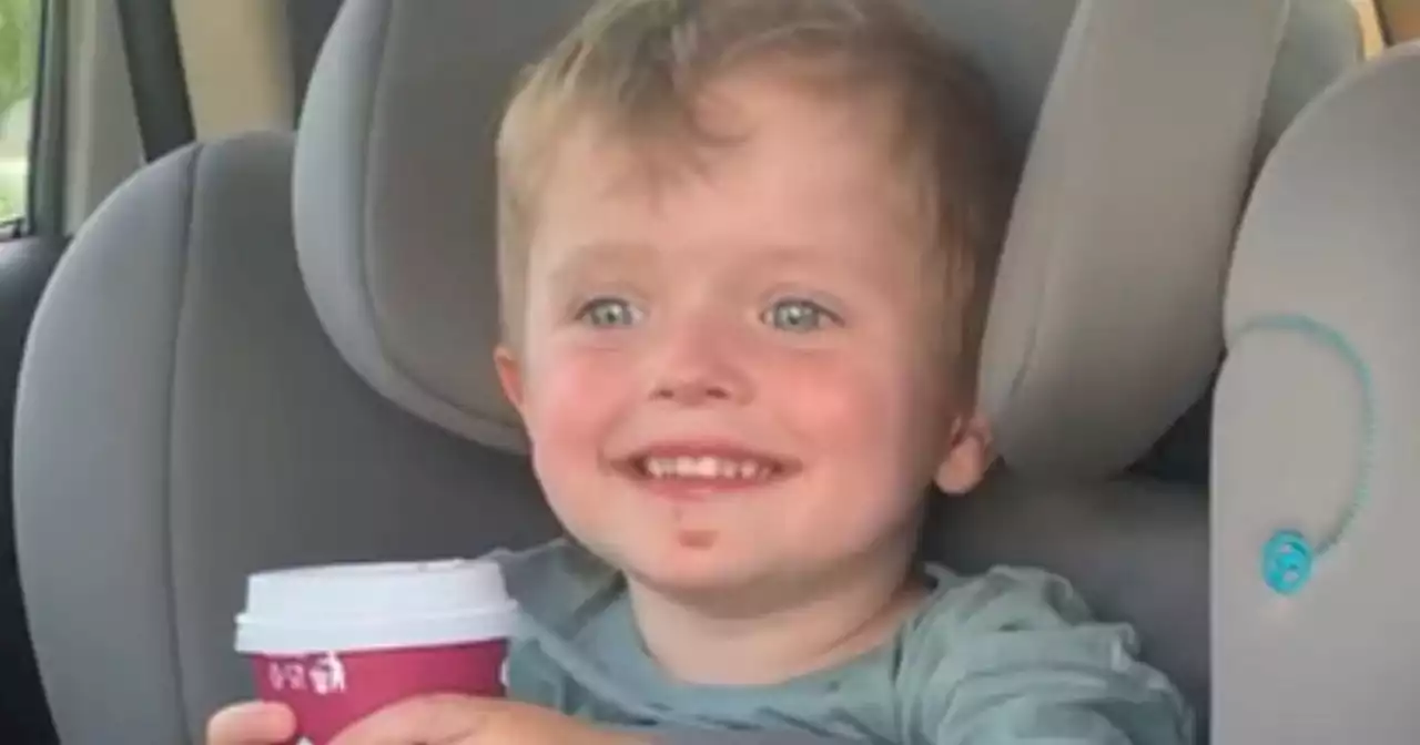 Footage shows toddler who was killed by stepmum laughing in car