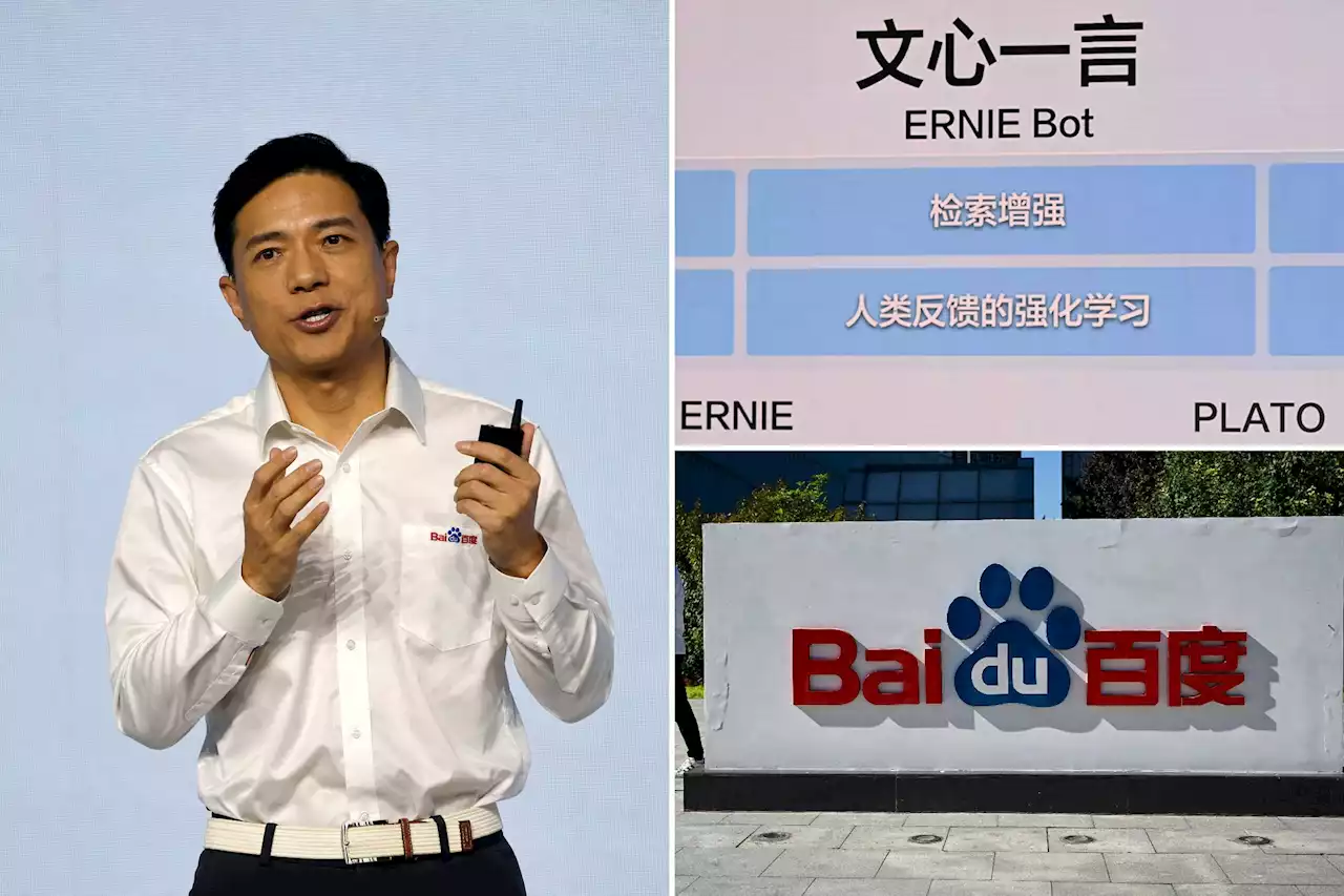 Baidu shares tank after ChatGPT rival Ernie Bot a flop at launch party