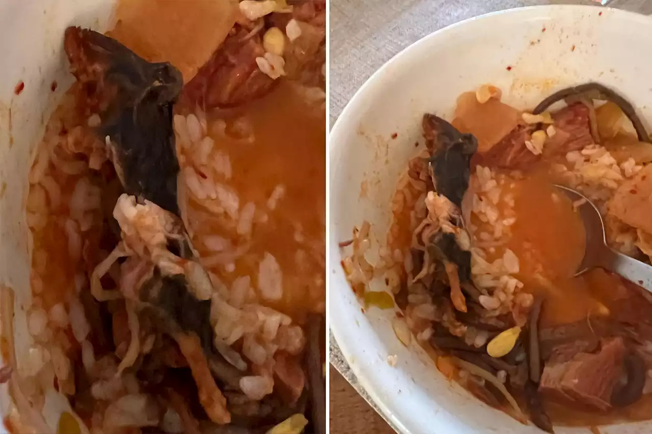 NYC couple claims they found a dead rat floating in their soup