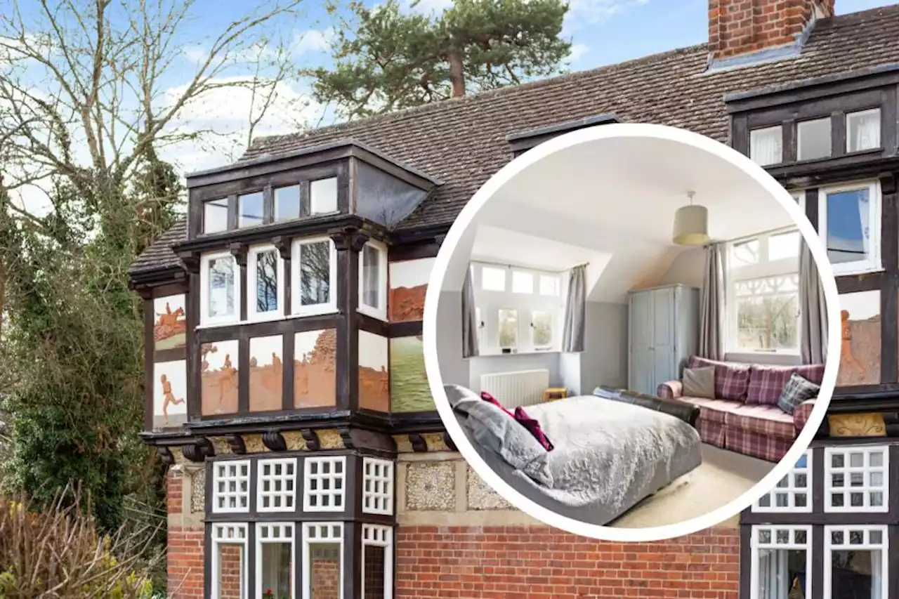 Inside a 'striking' listed building on the market for £895,000