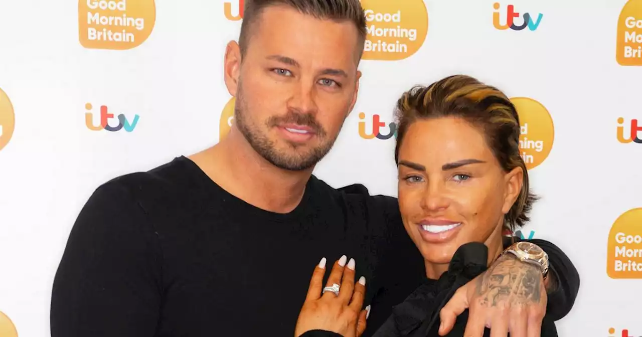 Katie Price reunites with ex Carl Woods after returning from trip to Thailand