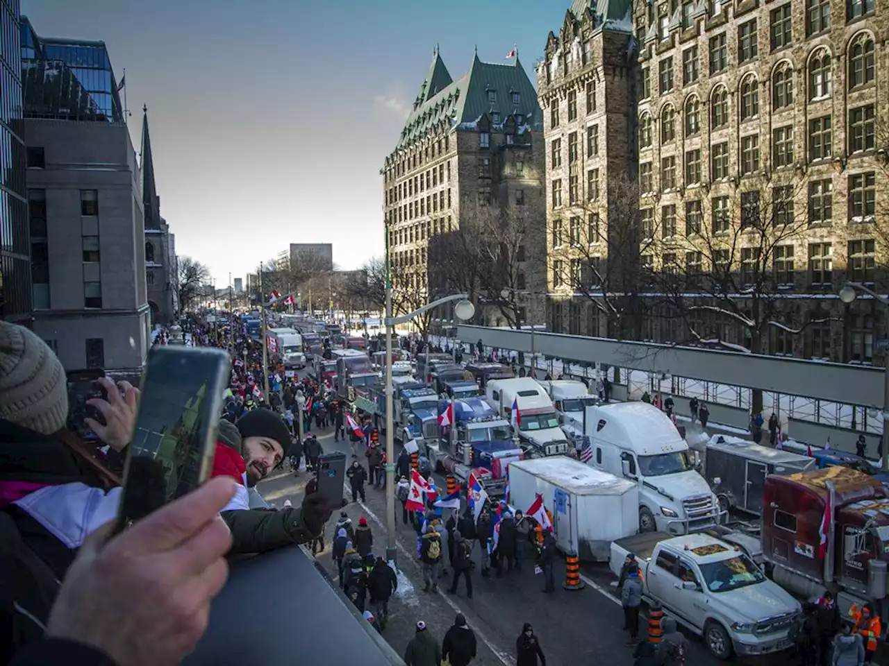Convoy protest class action lawsuit adds to list of defendants, expands roster of included residents