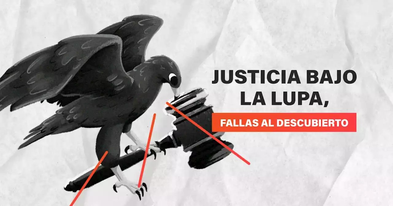 Justicia bajo la lupa, fallas al descubierto