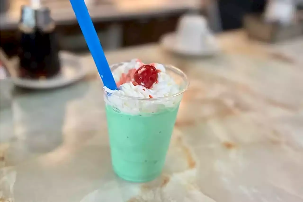 The Shamrock Shook at Sulimay’s is the best mint milkshake in town