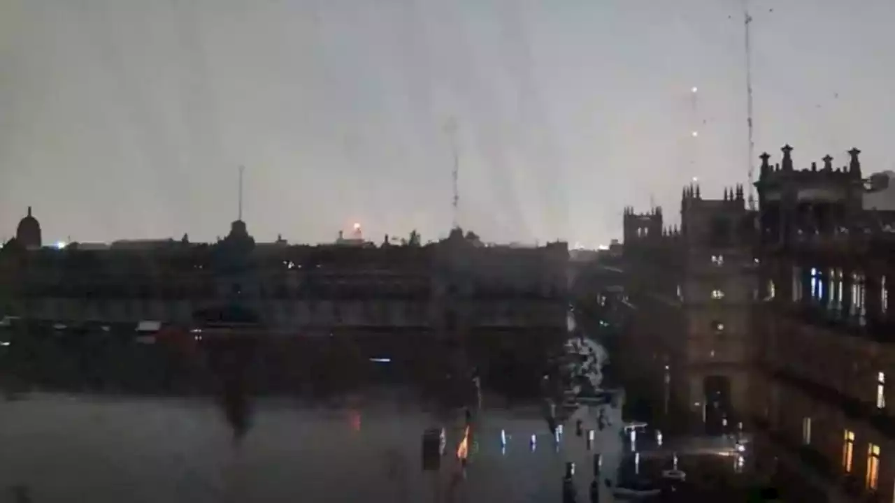 El apagón afectó el Congreso y Palacio Nacional; esto explicó la CFE (Videos)