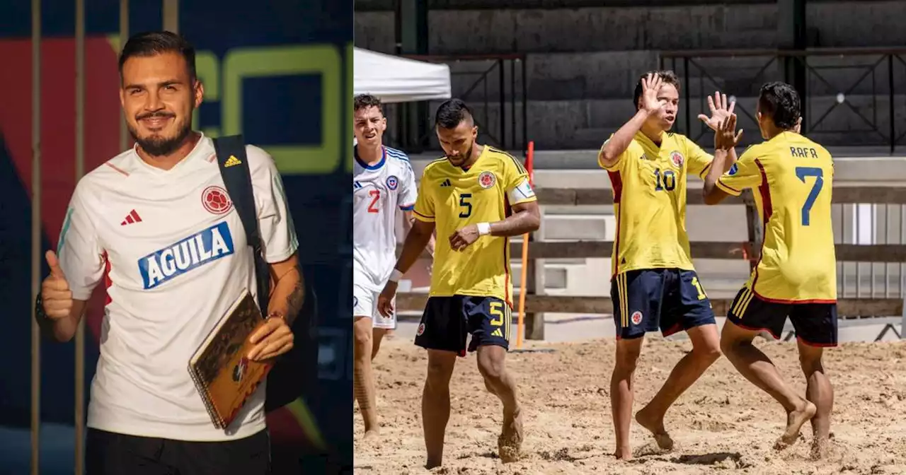 “Queremos ir al Mundial”: Santiago Alzate, DT de la Selección Colombia de Fútbol Playa