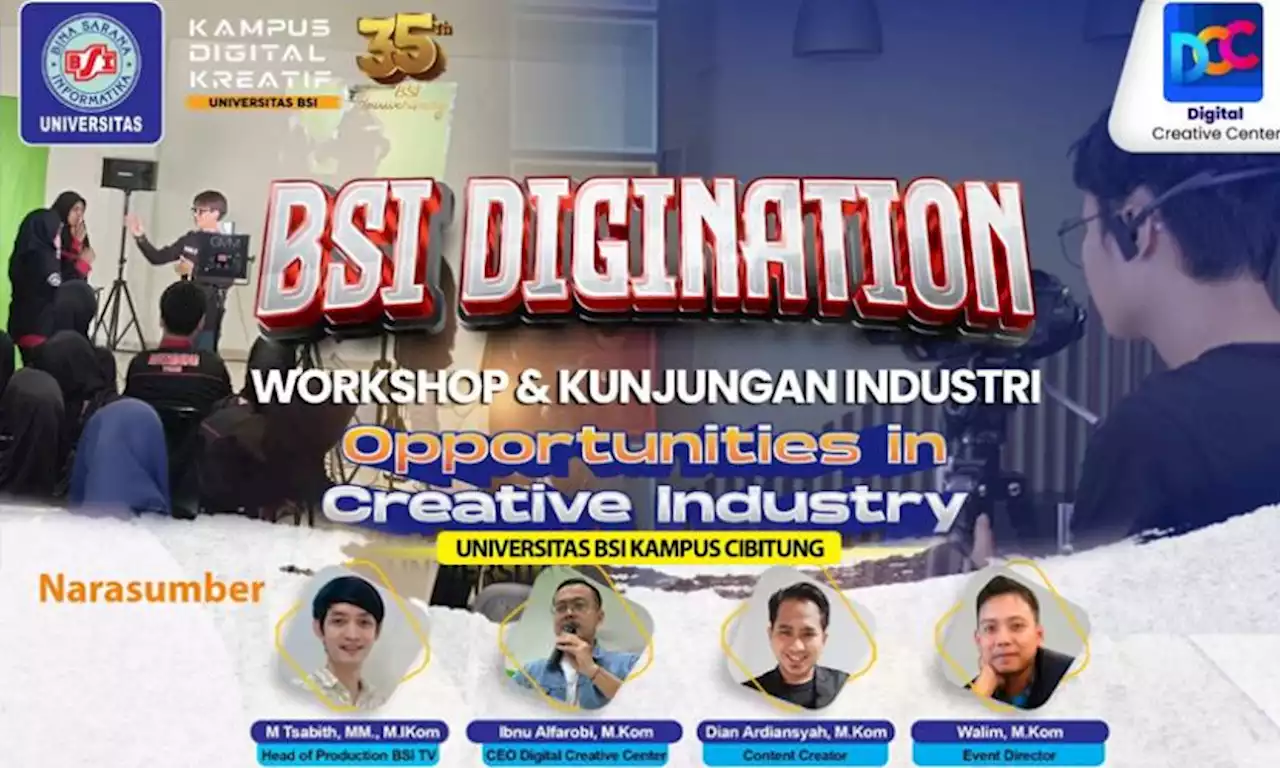 Universitas BSI Gandeng |em|Startup |/em|di Acara BSI Digination, Siswa Bisa Ikut Gratis! |Republika Online