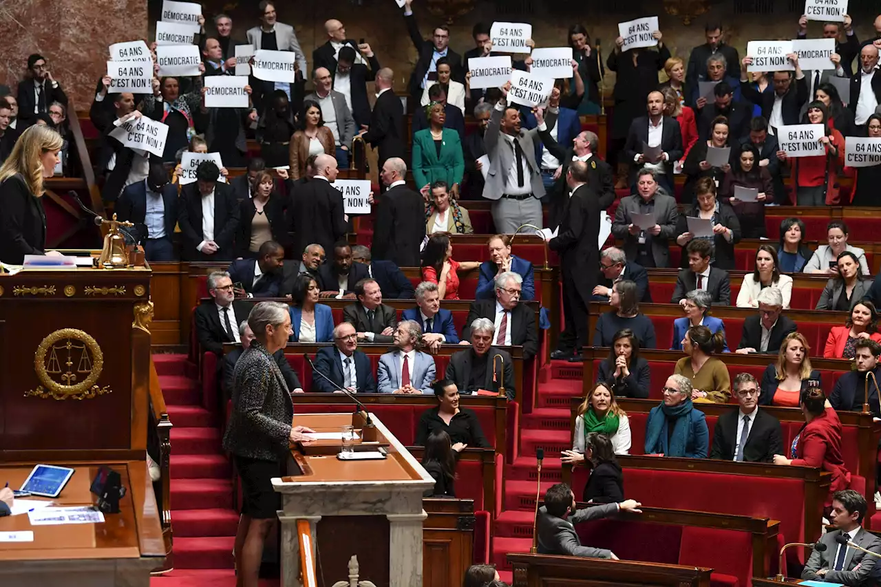 EN DIRECT - Réforme des retraites : Élisabeth Borne déclenche l'article 49.3