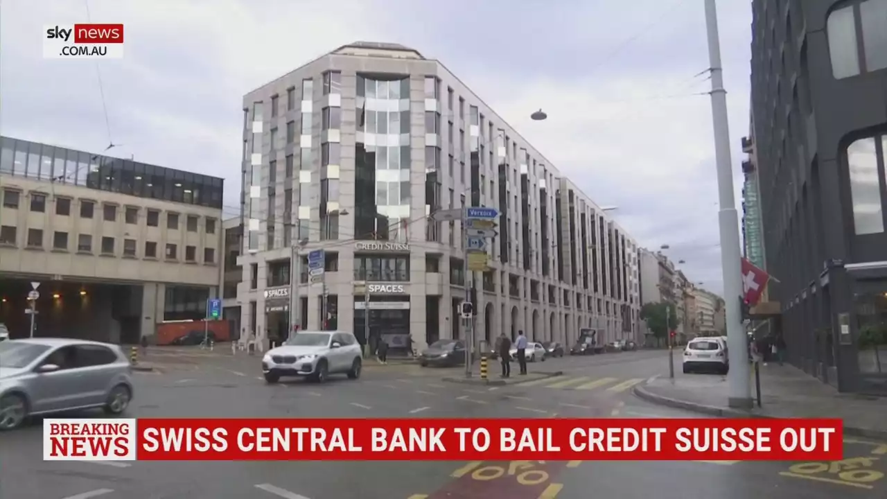 Central Bank of Switzerland to bail out Credit Suisse