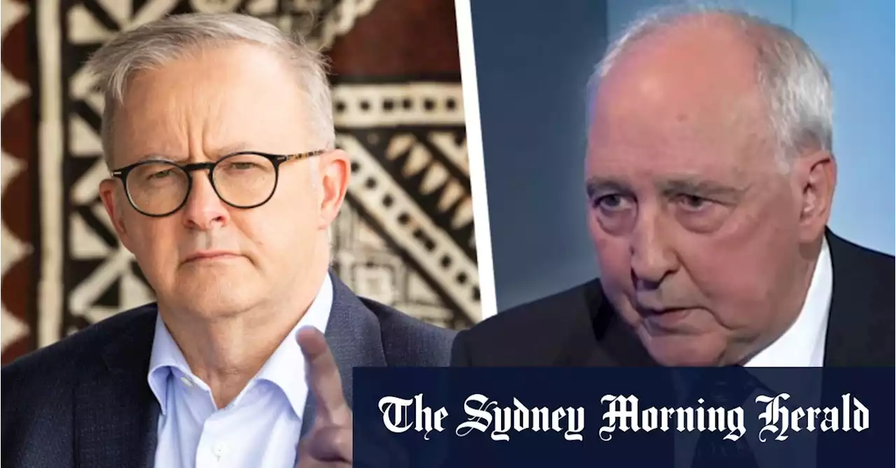 ‘Fundamentally disagree’: Albanese fires back at Keating over AUKUS, China