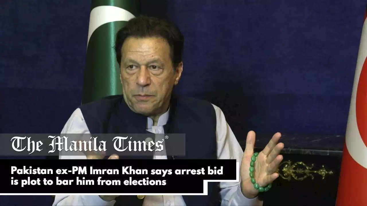 Pakistan ex-PM Imran Khan says arrest bid is plot to bar him from elections - video Dailymotion