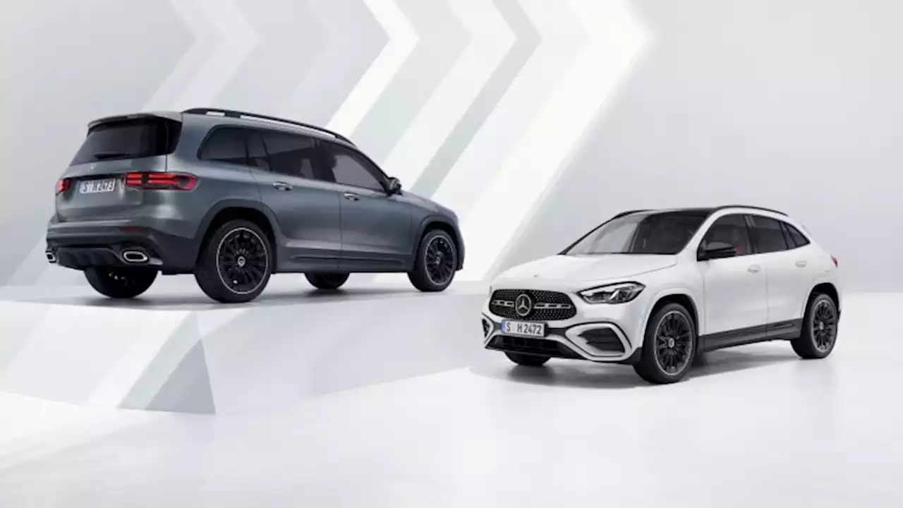 Mercedes-Benz GLA, GLB get subtle design updates and more tech for 2024