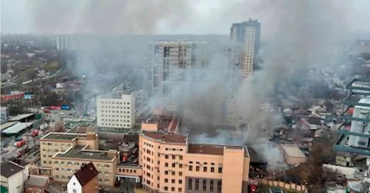 Deadly blaze hits security building in south Russia