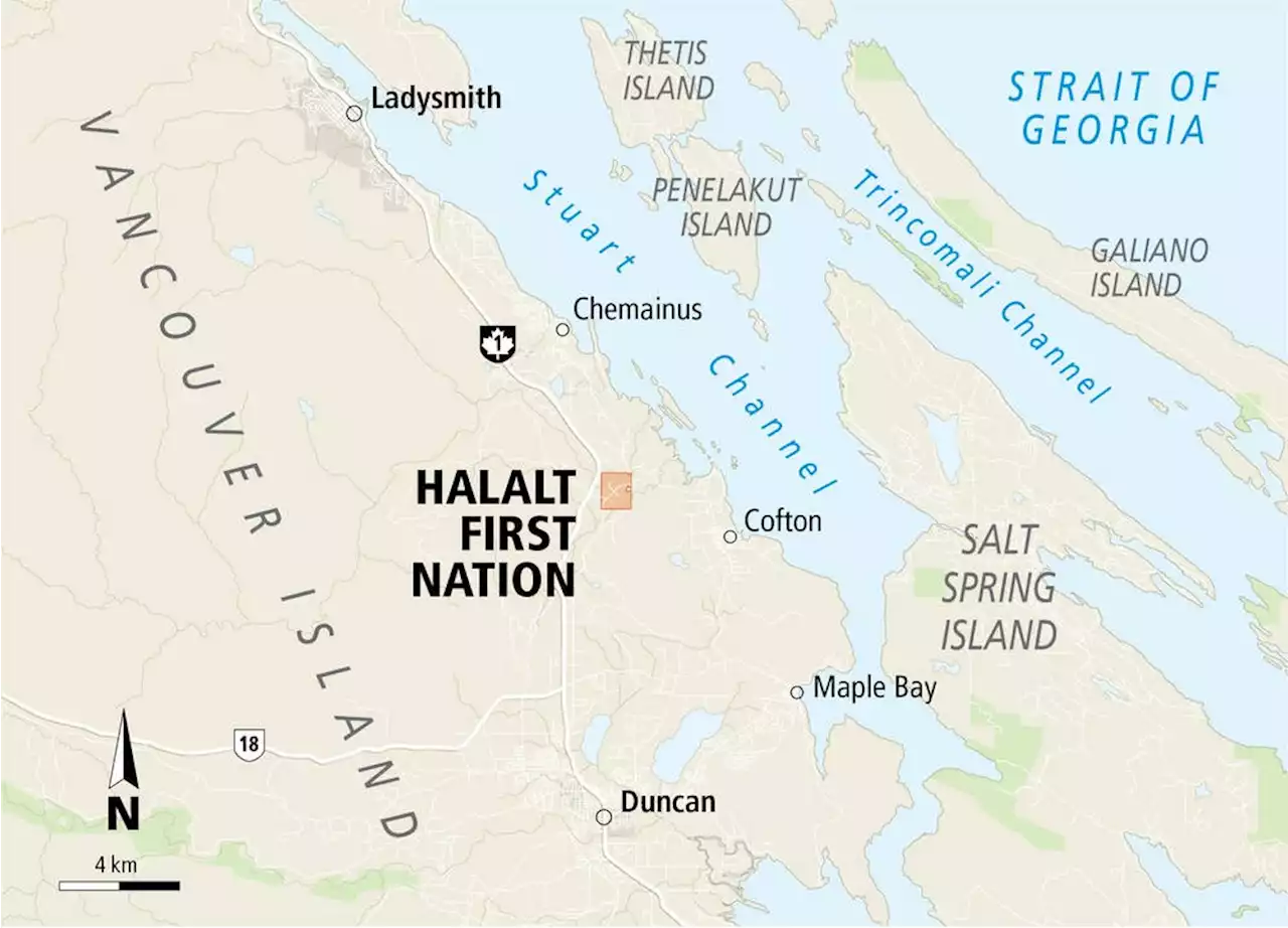 Halalt First Nation also seeking return of land used for rail corridor