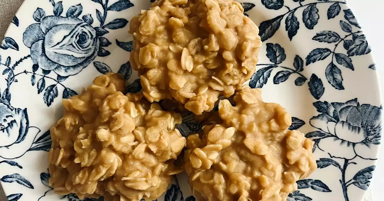 We can't get enough of these easy no-bake peanut butter cookies