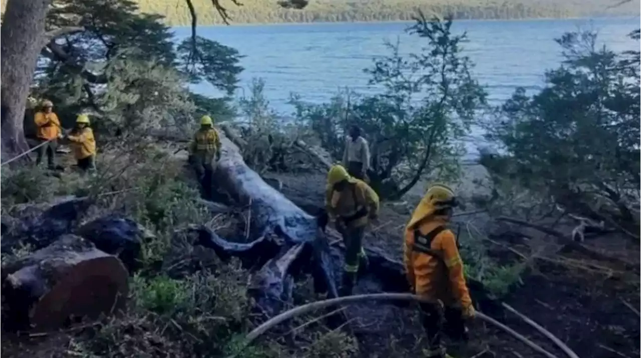 Detuvieron a dos narcos que provocaron un incendio en el Parque Nacional Lenín porque “estaban perdidos”