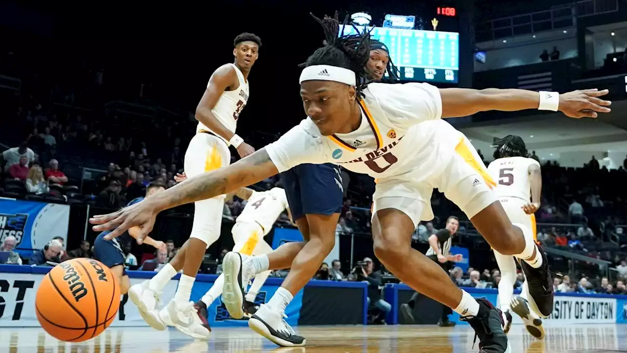 Photos: ASU defeats Nevada in First Four game of NCAA Men's Tournament