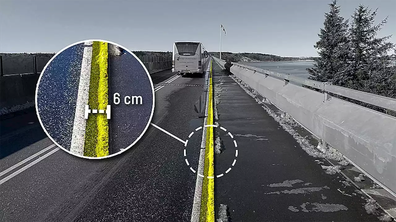 Seks centimeter lukkede cykelsti - men nu er der en løsning | TV MIDTVEST