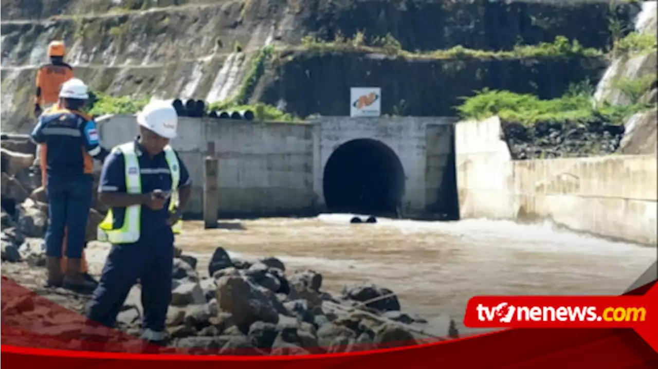 Penampakan Terowongan Bendungan Pammukkulu di Kabupaten Takalar, Lokasi Awal Tiga Korban Pekerja Terseret Arus Sungai