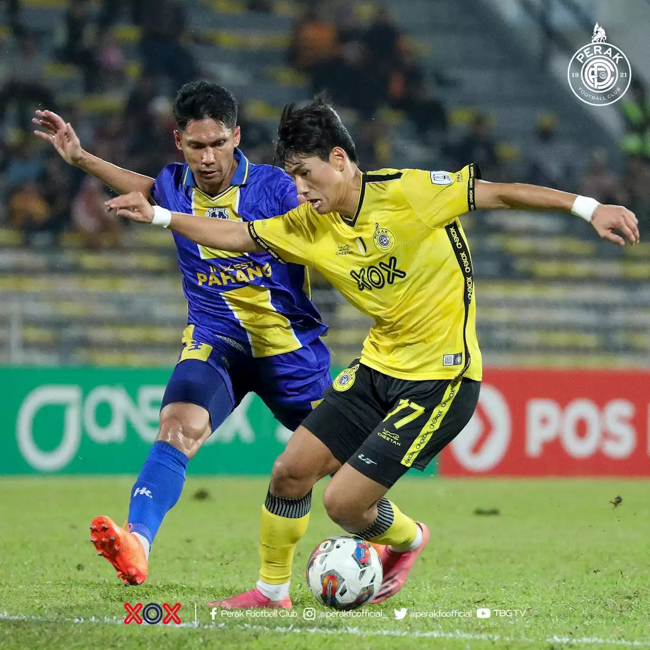 Perak FC gagal tebus kekalahan kepada Sri Pahang