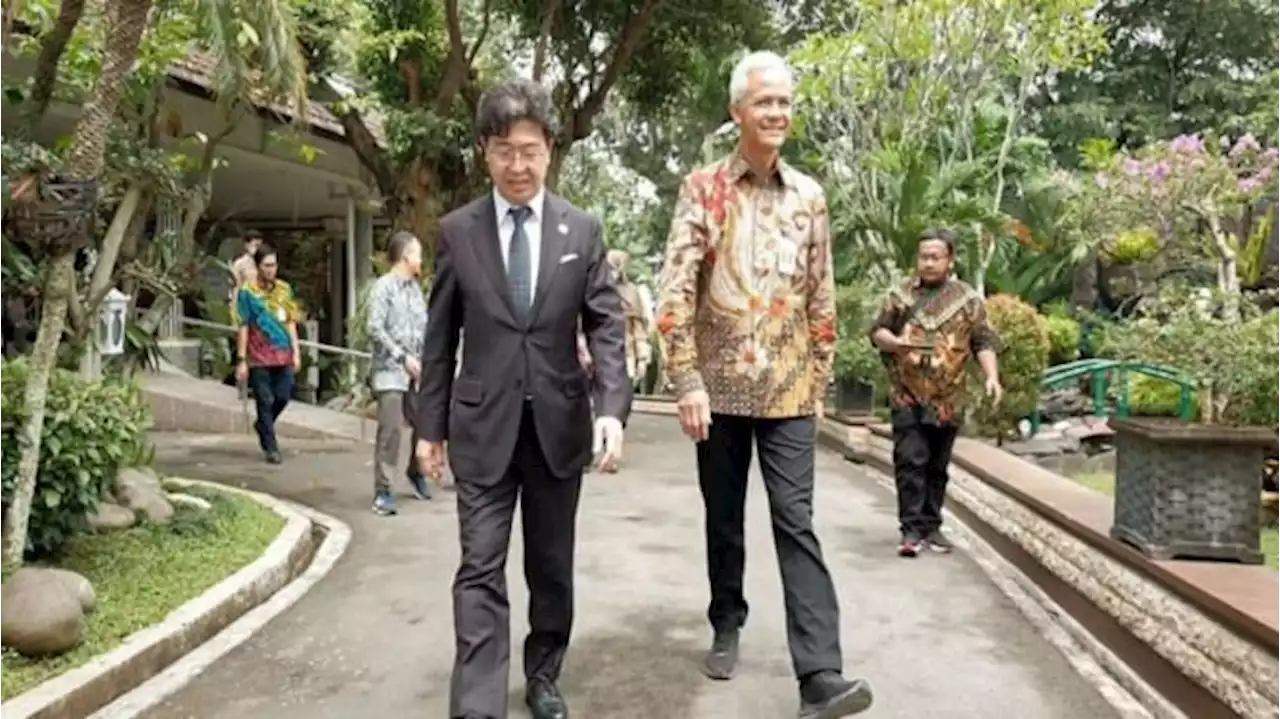 Presiden Sasakawa Peace Foundation Temui Ganjar, Ini yang Dibahas