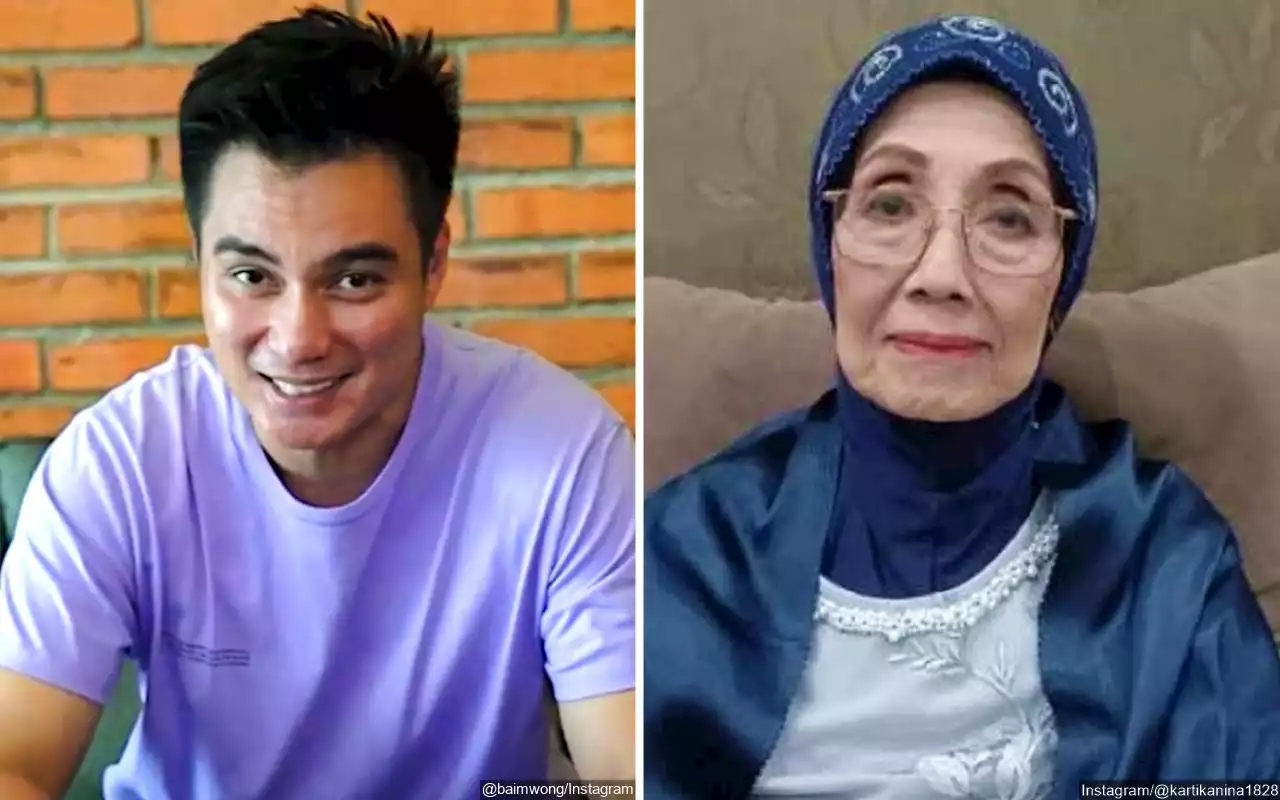 Baim Wong Bagikan Momen di Rumah Duka Nani Wijaya Seraya Kirim Doa