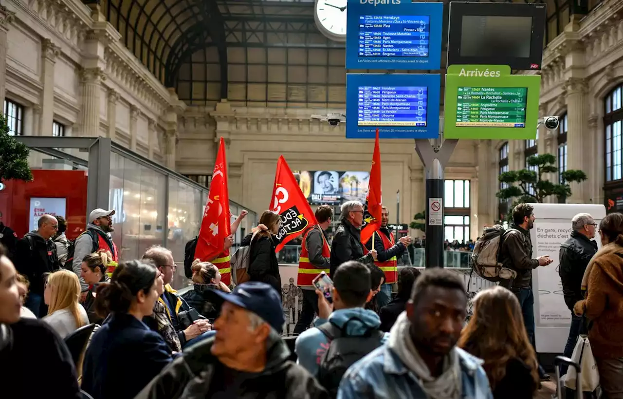 Amélioration du trafic TGV ce week-end, malgré la grève