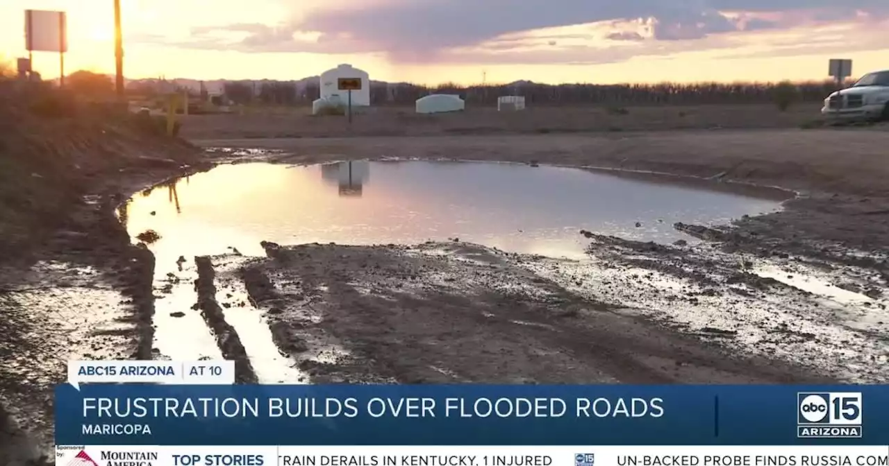 Maricopa community frustrated by repeated flooding at intersection