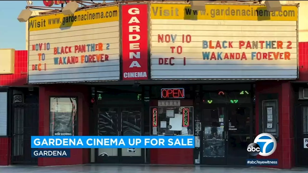 Gardena Cinema up for sale after providing decades of movie-going experiences