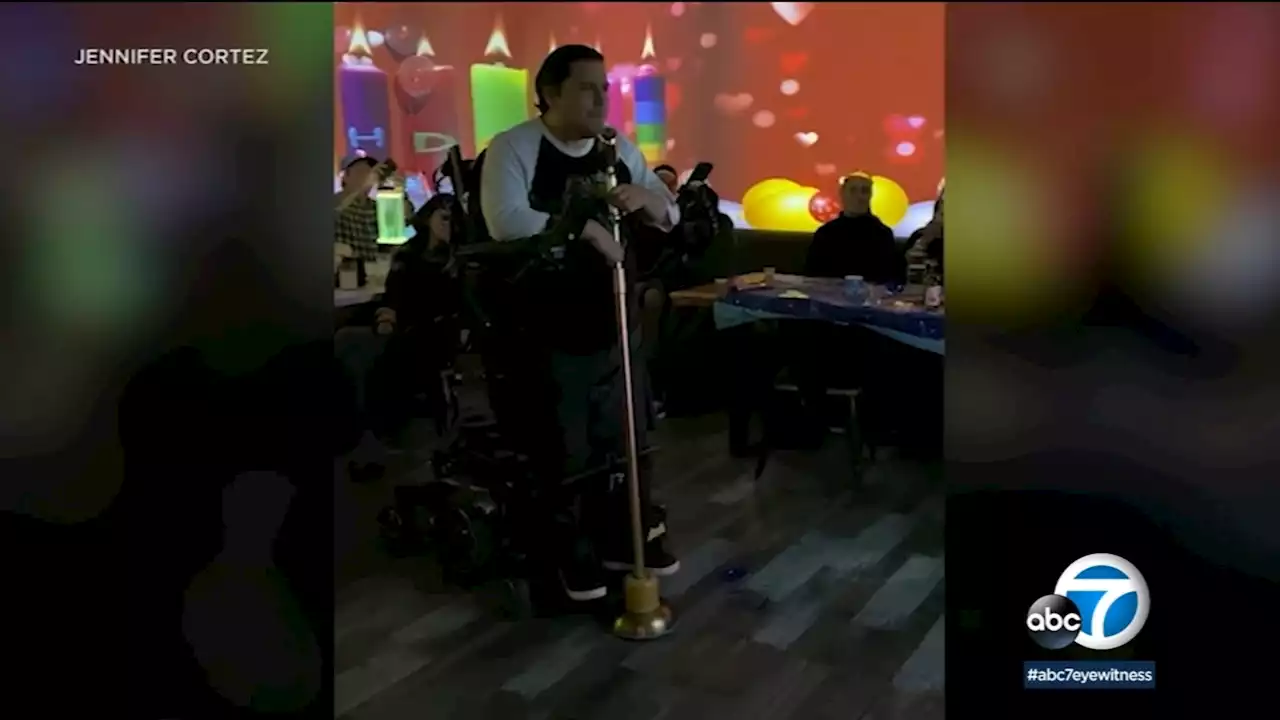 LAPD veteran makes 'karaoke comeback' 2 years after a devastating spinal cord injury