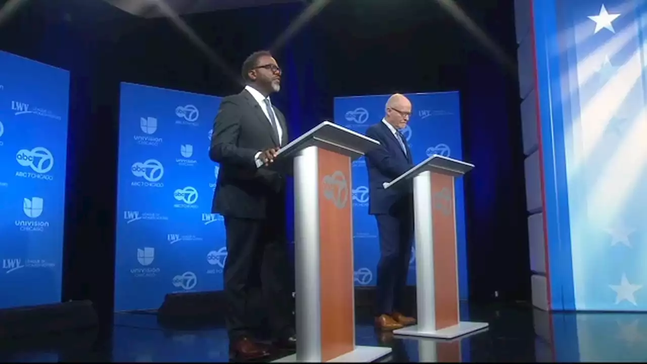 Chicago mayoral debate turns heated as Vallas, Johnson discuss major issues